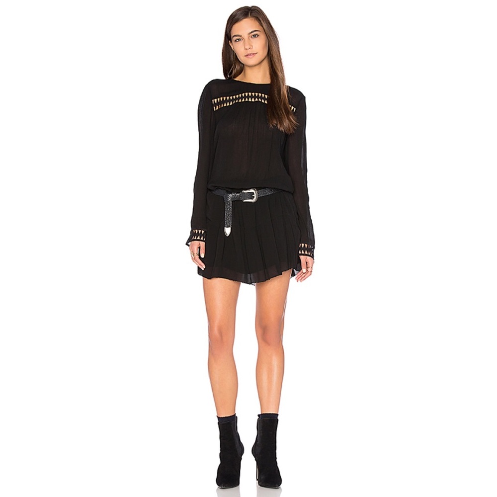 ba&sh Joli Long Sleeve Dress